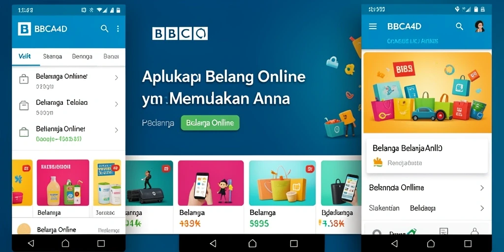 Tampilan antarmuka utama BBCA4D yang sederhana dan mudah dinavigasi.