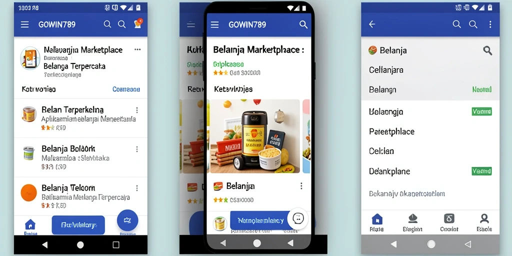Tampilan antarmuka utama GOWIN789 yang intuitif dan menarik.