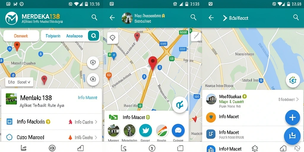 Antarmuka MERDEKA138 menampilkan informasi real-time kondisi lalu lintas.
