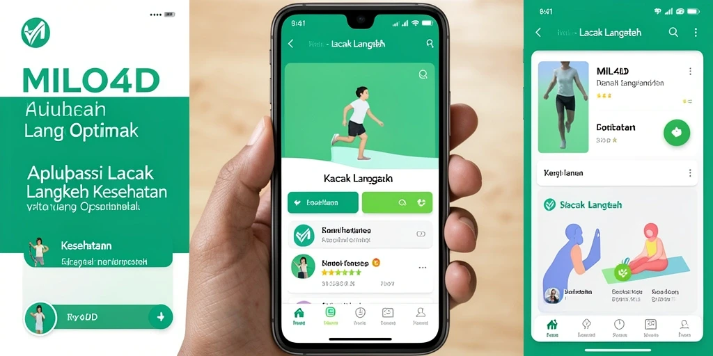 Tampilan antarmuka MILO4D yang menarik dan informatif.