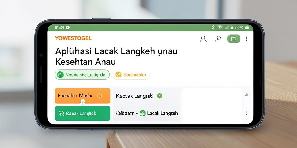 Tampilan antarmuka aplikasi YOWESTOGEL yang modern dan fungsional.