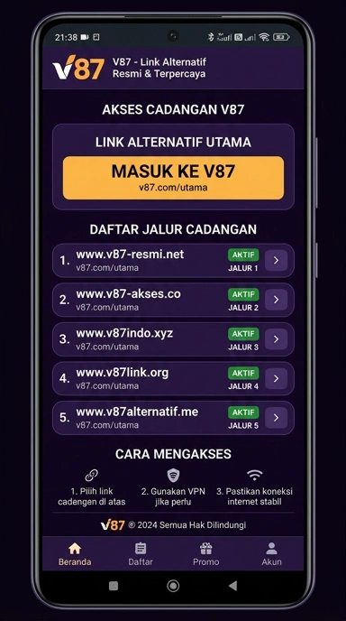 Link Alternatif v87 untuk Pengguna Android